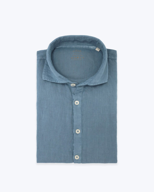 ALTEA LINEN POLO SHIRT