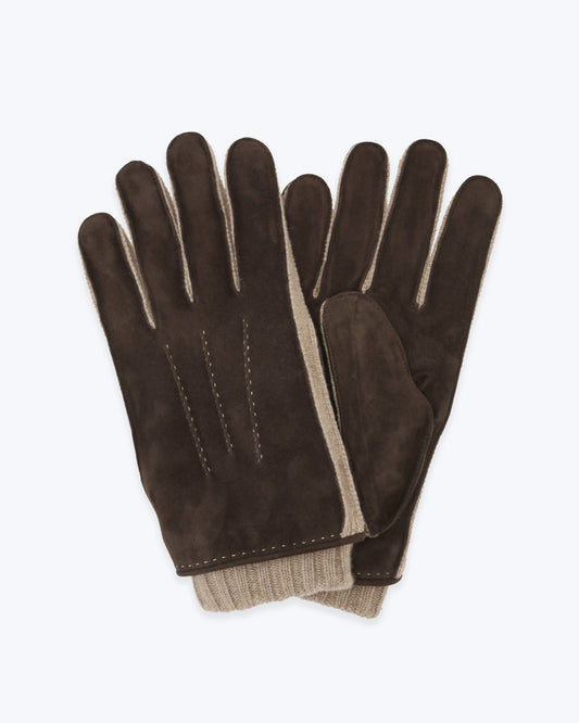 GUANTES DE PIEL-CASHMERE MAZZOLENI