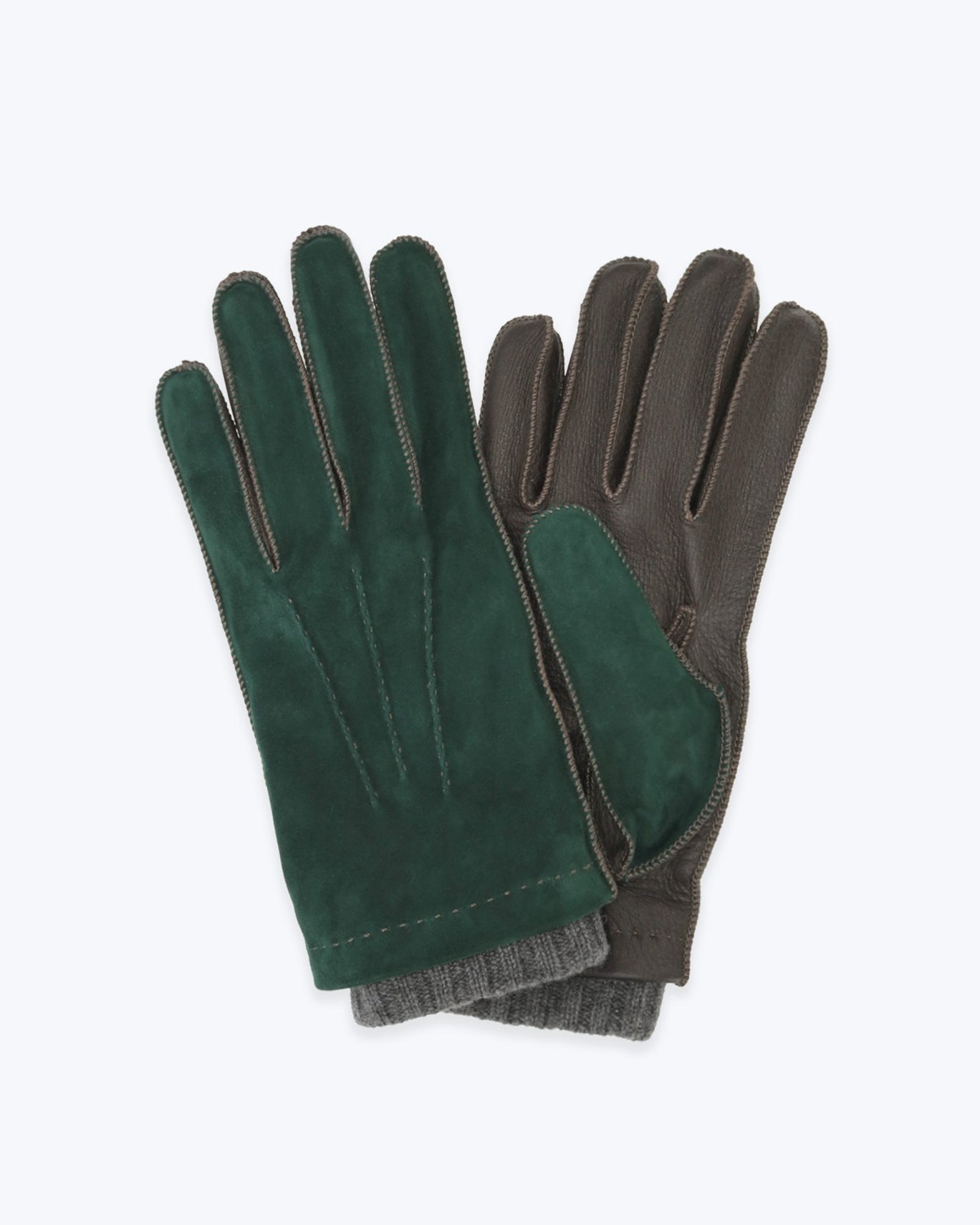 GUANTES DE PIEL-CASHMERE MAZZOLENI