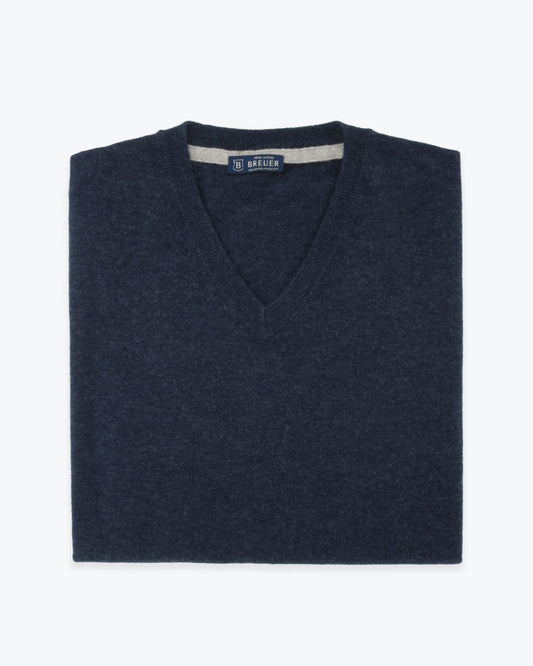 JERSEY NAVY DE LANA DE PICO BREUER
