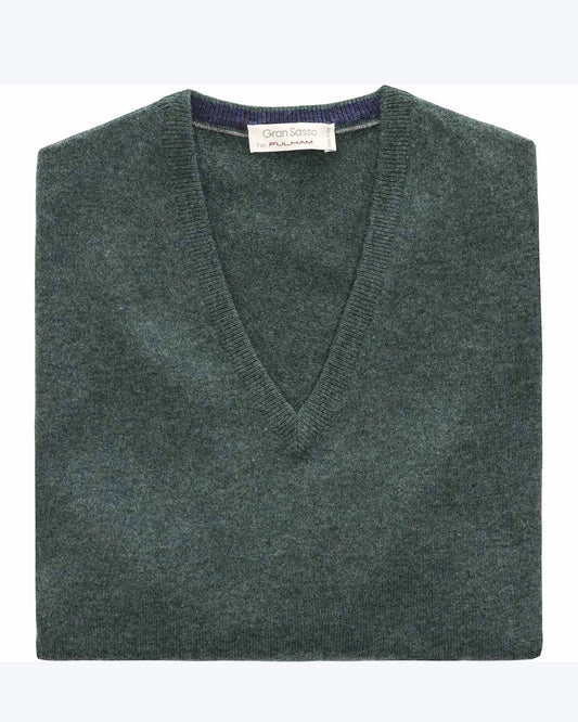 JERSEY DE PICO VERDE AGUA OSCURO GRAN SASSO FOR FULHAM