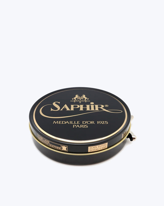 SAPHIR DARK BROWN WAX CAN 100ML