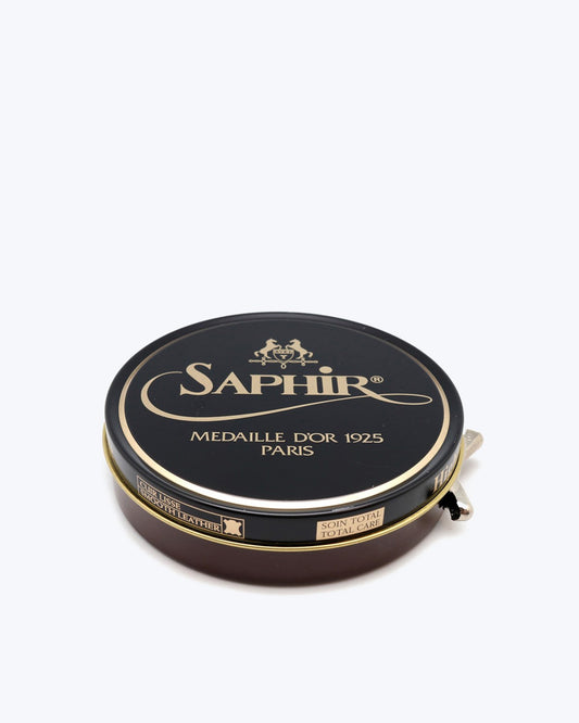 SAPHIR MEDIUM BROWN WAX CAN 100ML