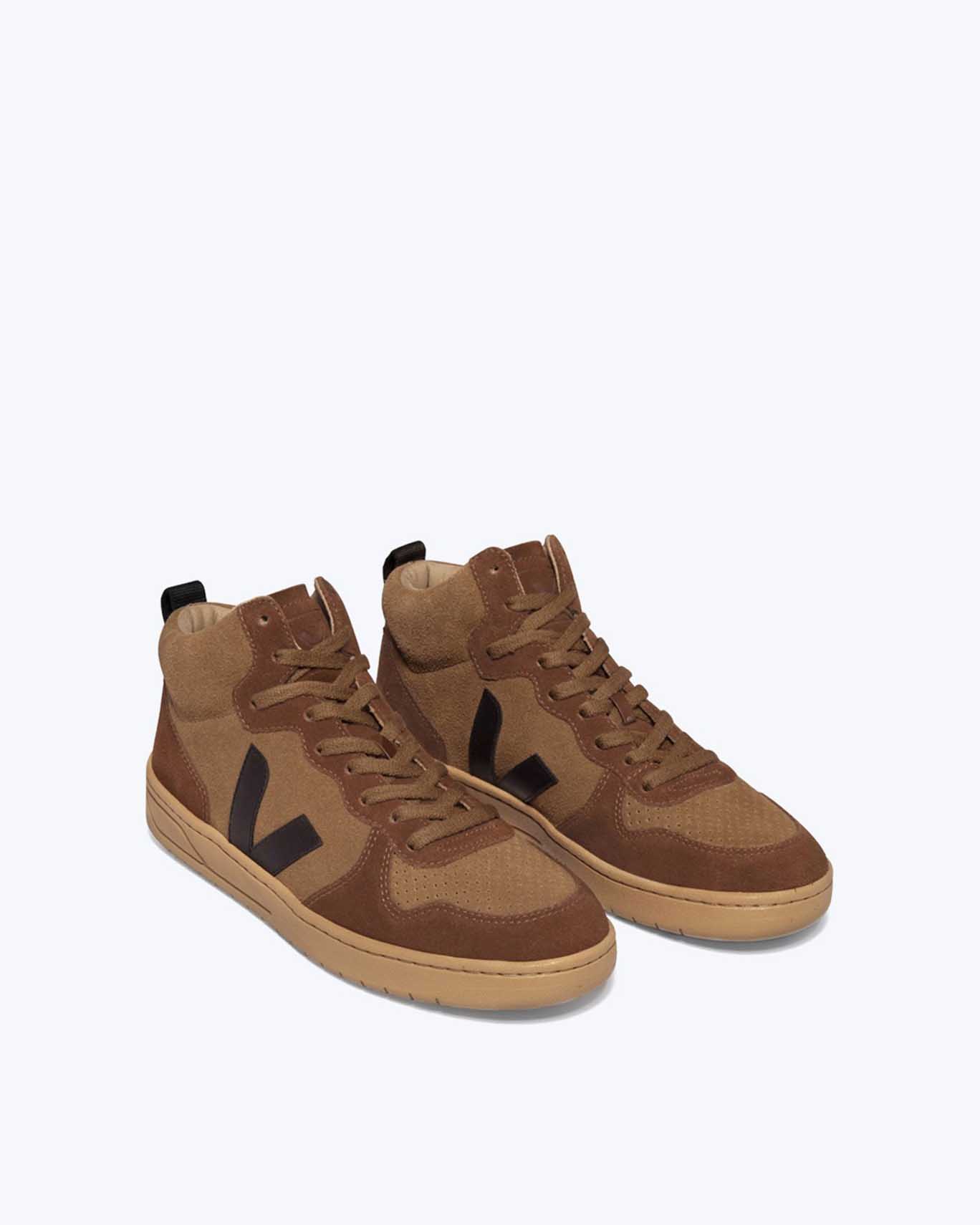 ZAPATILLAS CAÑA ALTA V-15 SUEDE VEJA