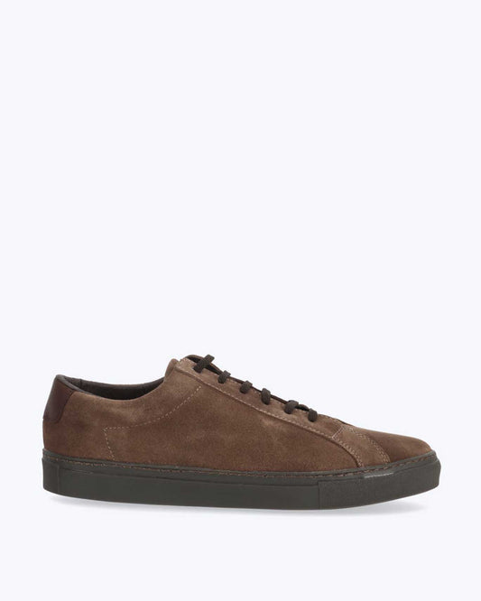 SUEDE LACE-UP TWAY SNEAKERS