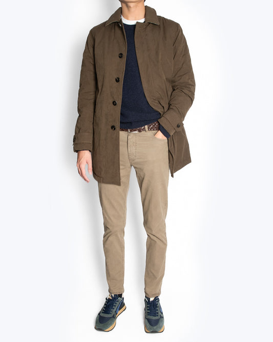 GABARDINA CON FORRO CAMPLIN VMO/VERDE / 56