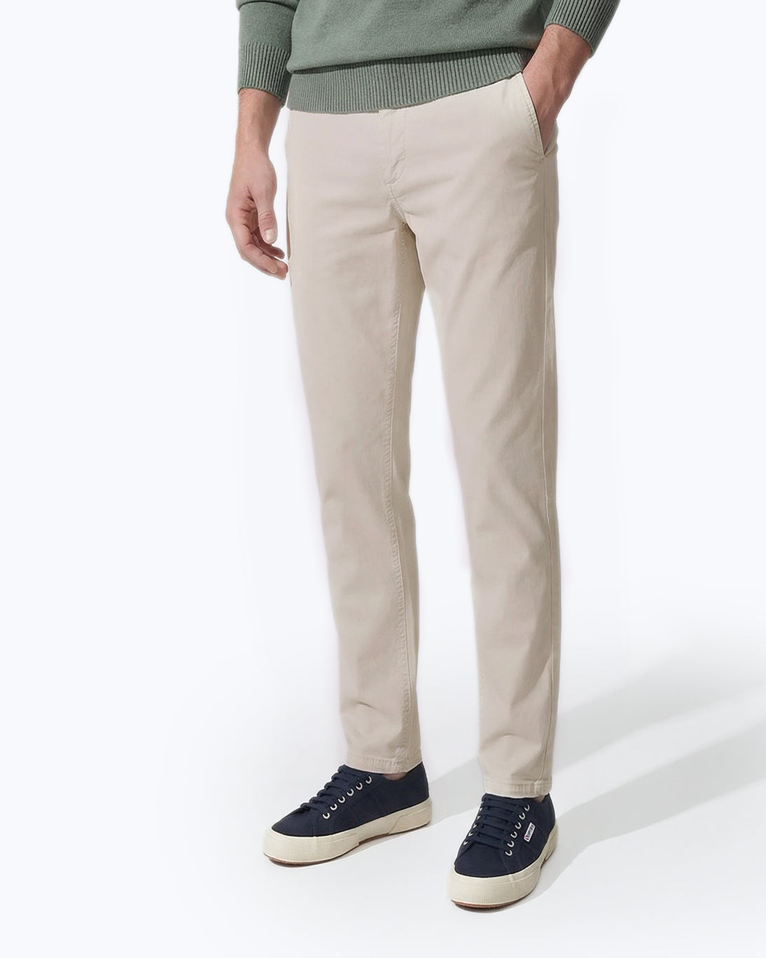 PANTALÓN CHINO CRUDO ETHIWIN ECOALF