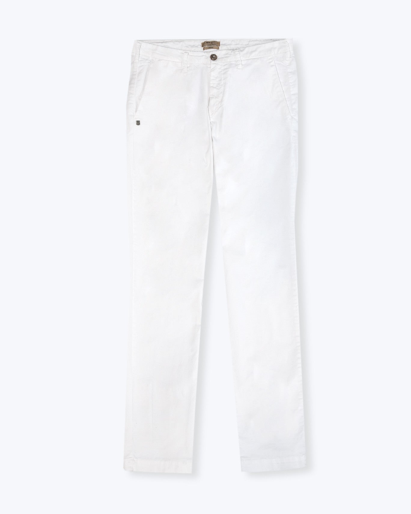 PANTALÓN CHINO 40WEFT W441/BLANCO / 56