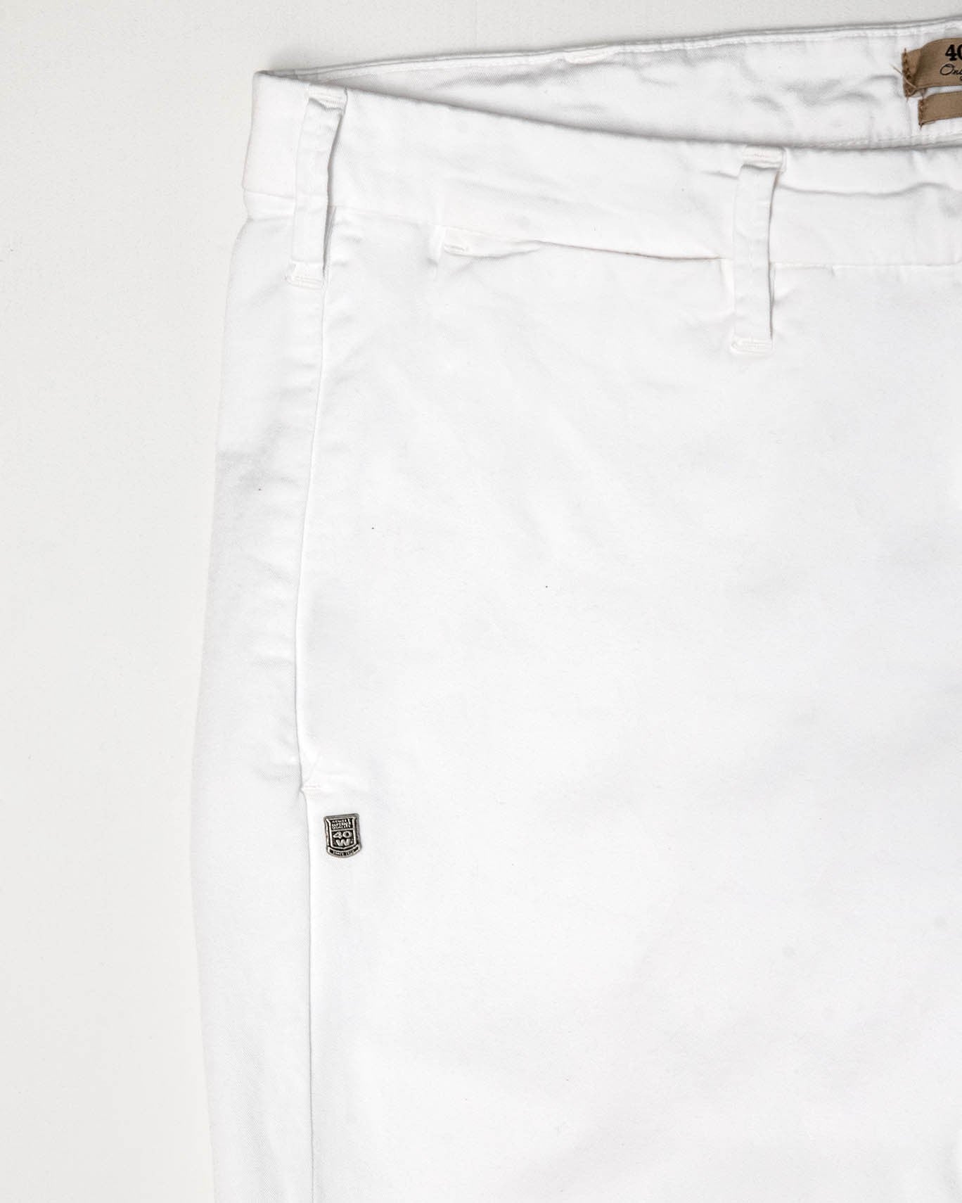 PANTALÓN CHINO 40WEFT W441/BLANCO / 56