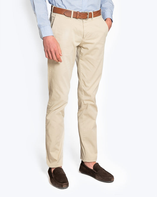 PANTALÓN CHINO 40WEFT W1725/BEIGE / 56