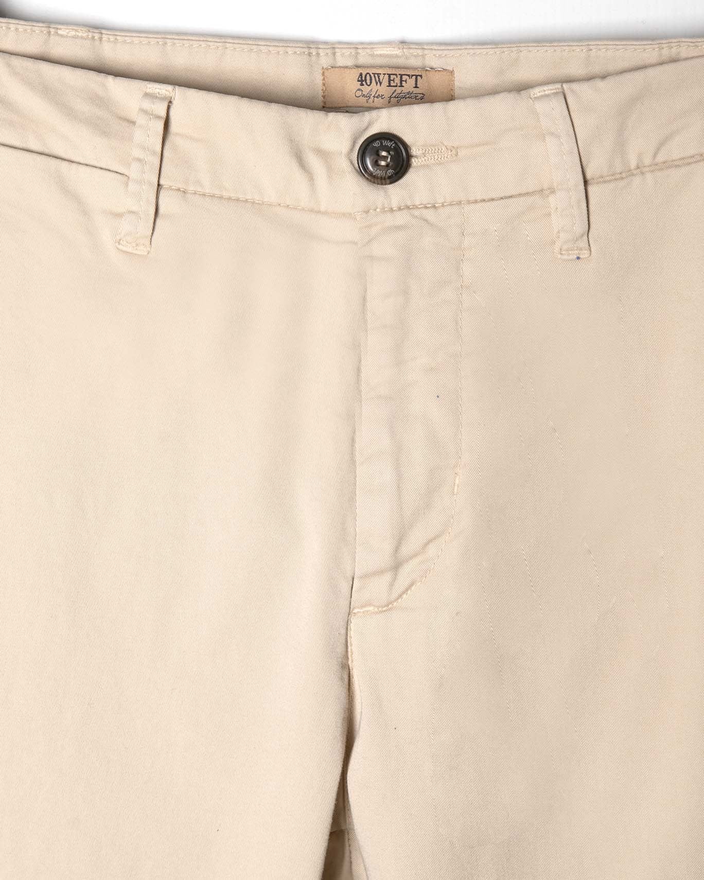 PANTALÓN CHINO 40WEFT W1725/BEIGE / 56