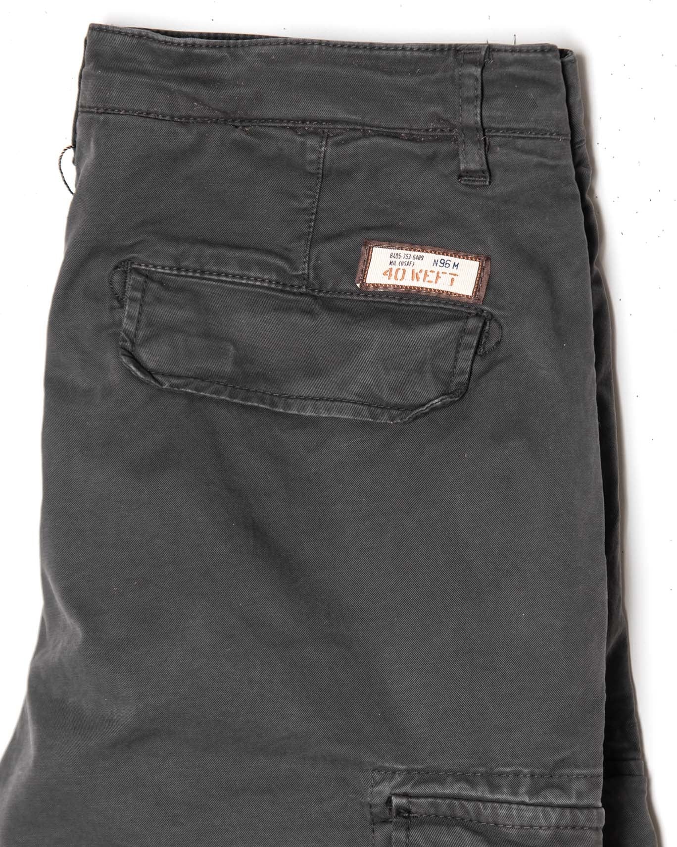 PANTALÓN CHINO CARGO 40WEFT W1909/GRIS OSC. / 54