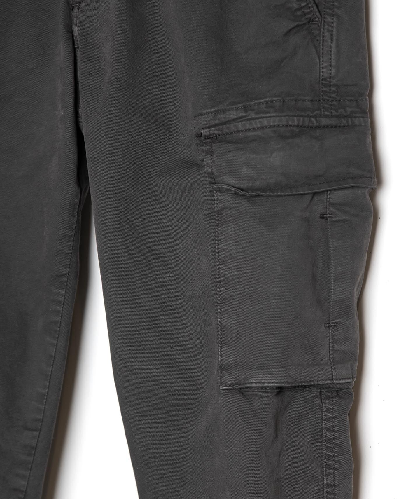 PANTALÓN CHINO CARGO 40WEFT W1909/GRIS OSC. / 54