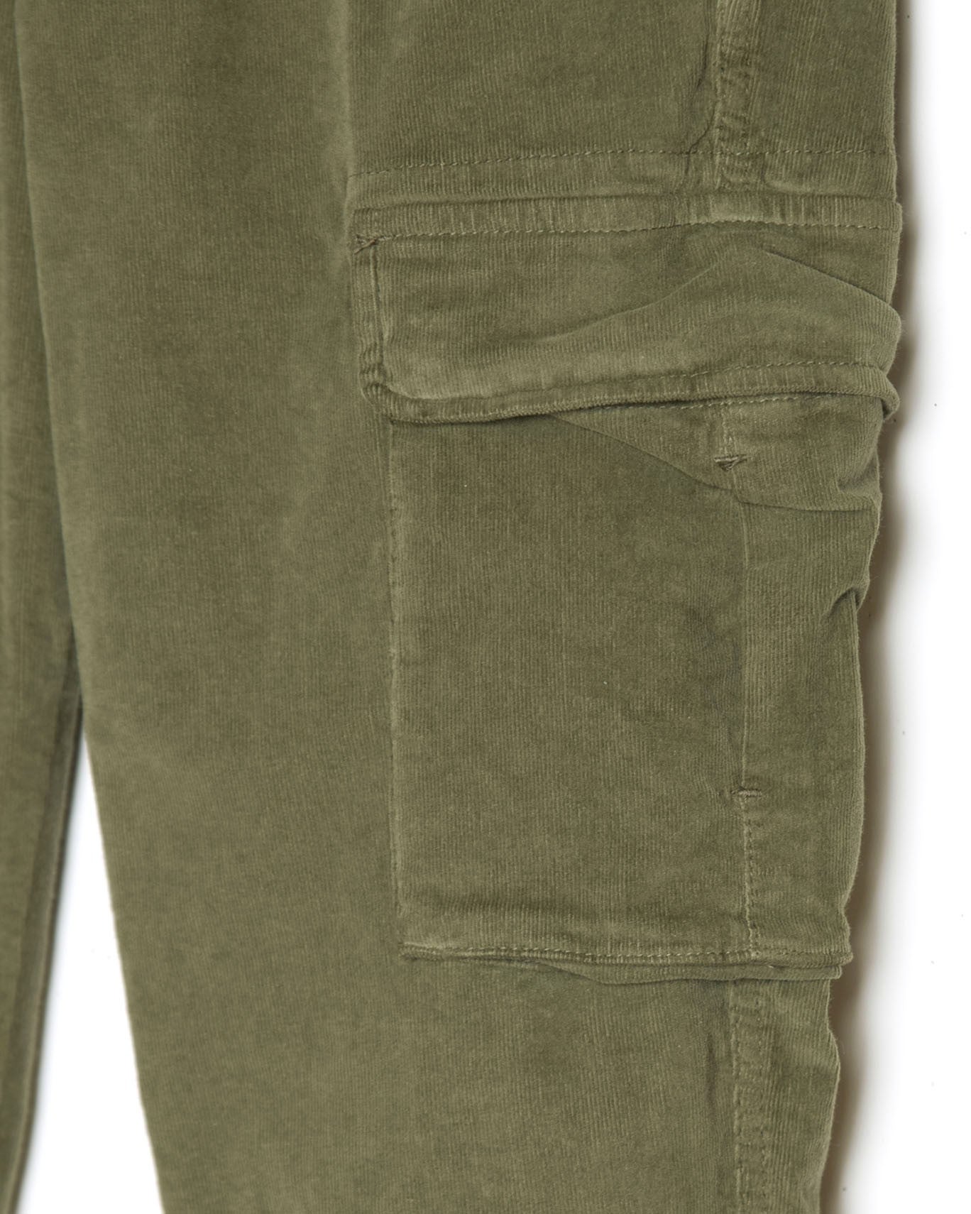 PANTALÓN CHINO CARGO PANA 40WEFT W893/PANA VERDE / 54