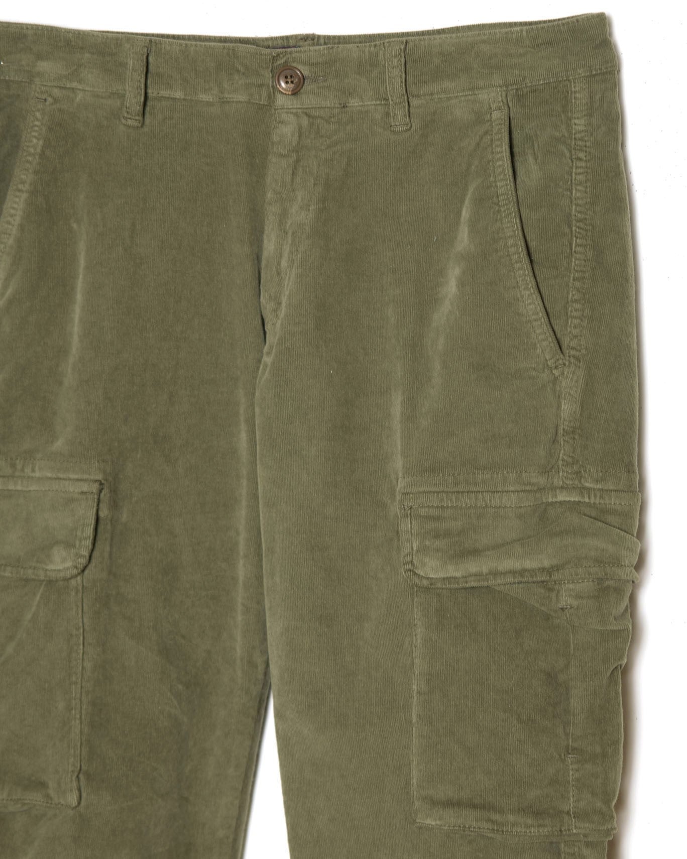 PANTALÓN CHINO CARGO PANA 40WEFT W893/PANA VERDE / 54