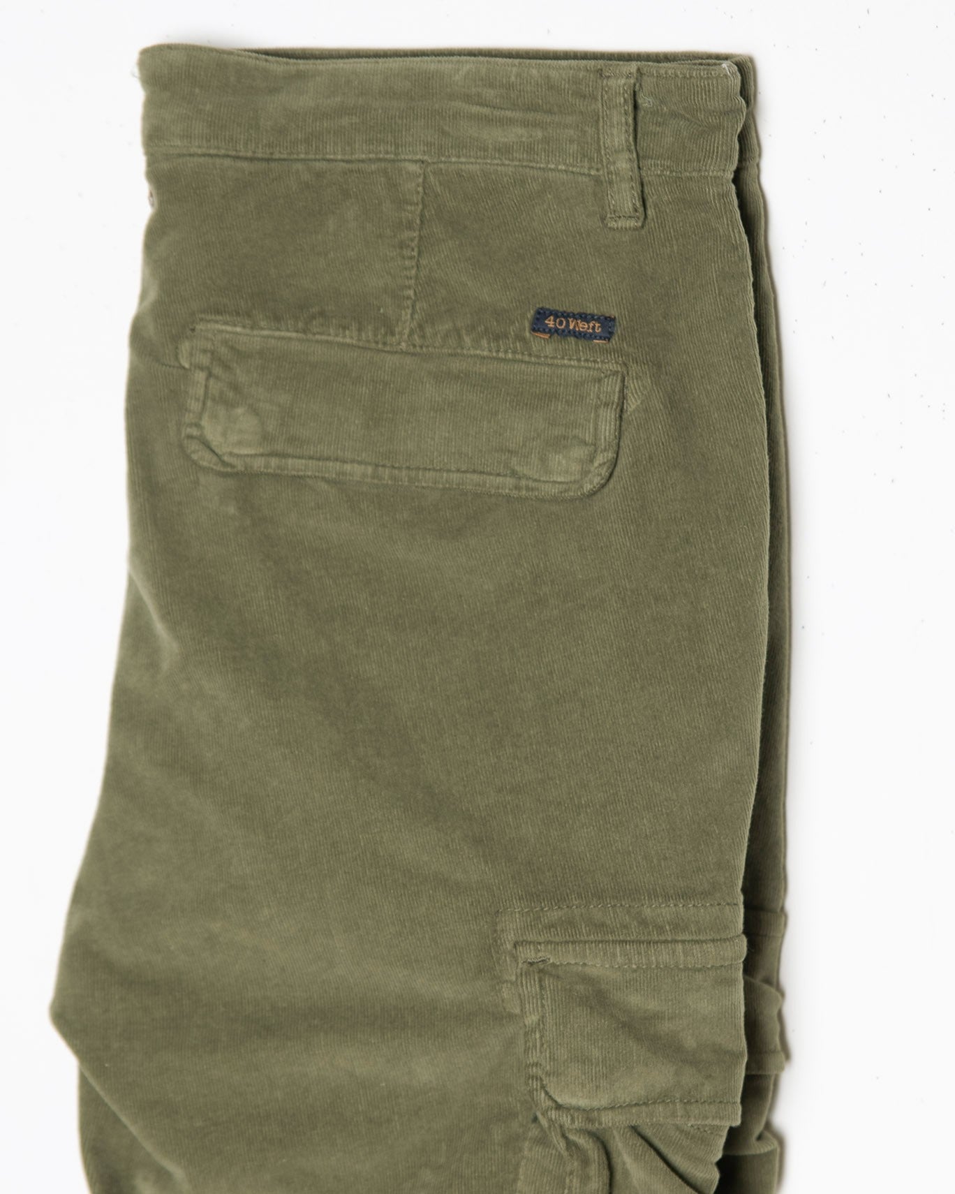 PANTALÓN CHINO CARGO PANA 40WEFT W893/PANA VERDE / 54