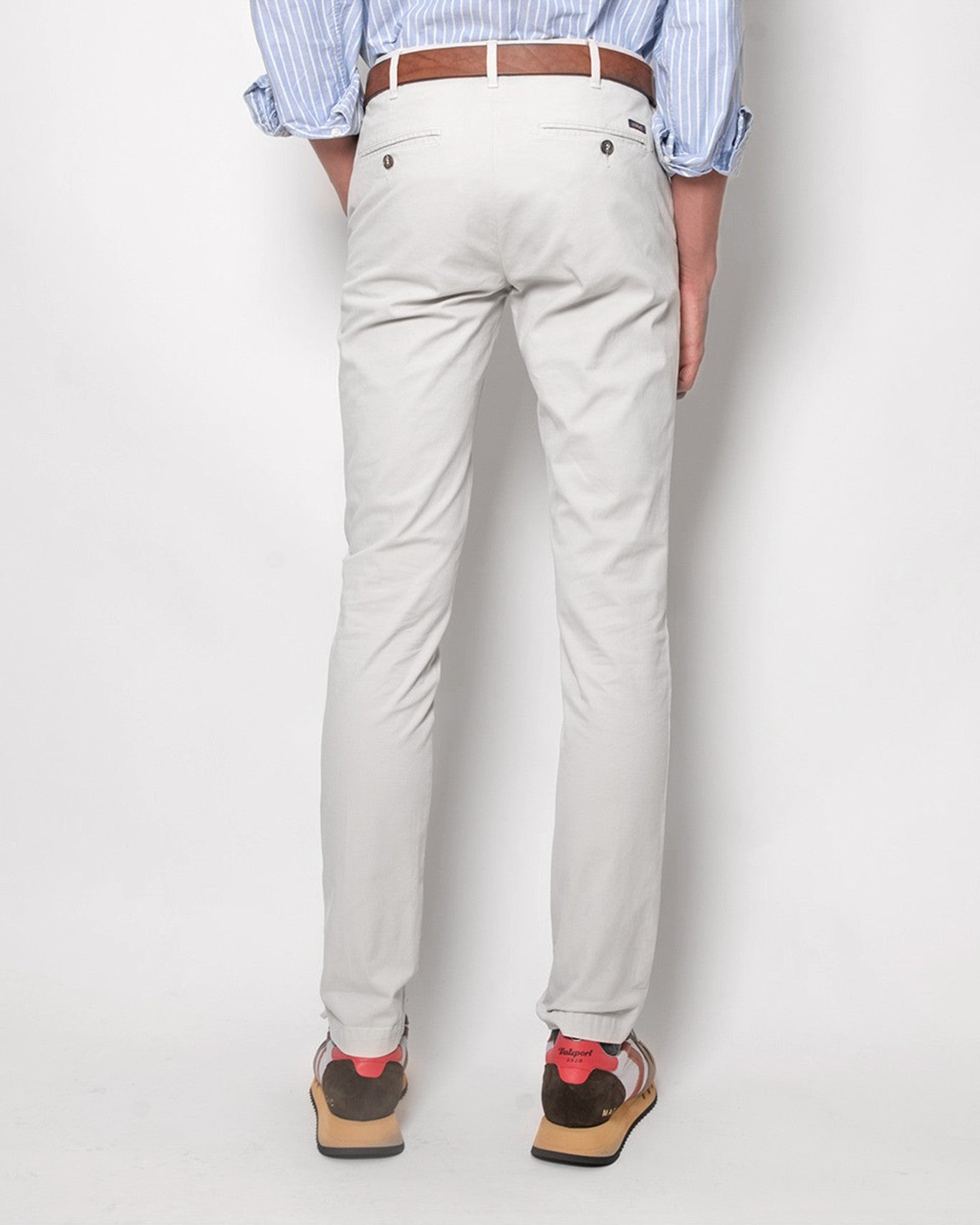 PANTALÓN CHINO 40WEFT W2424/GRIS CL. / 58