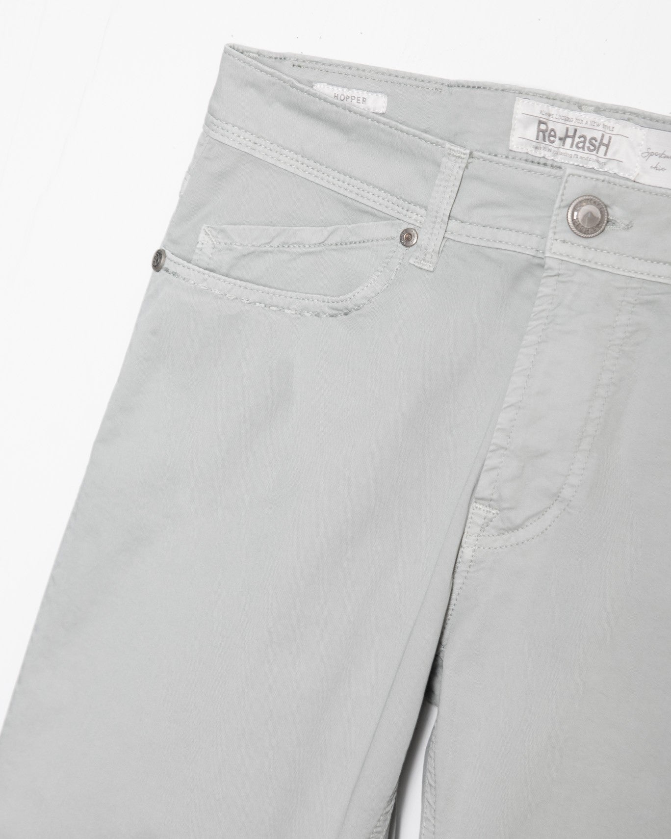 PANTALÓN 5 BOLSILLOS RE-HASH 5497/GRIS / 40