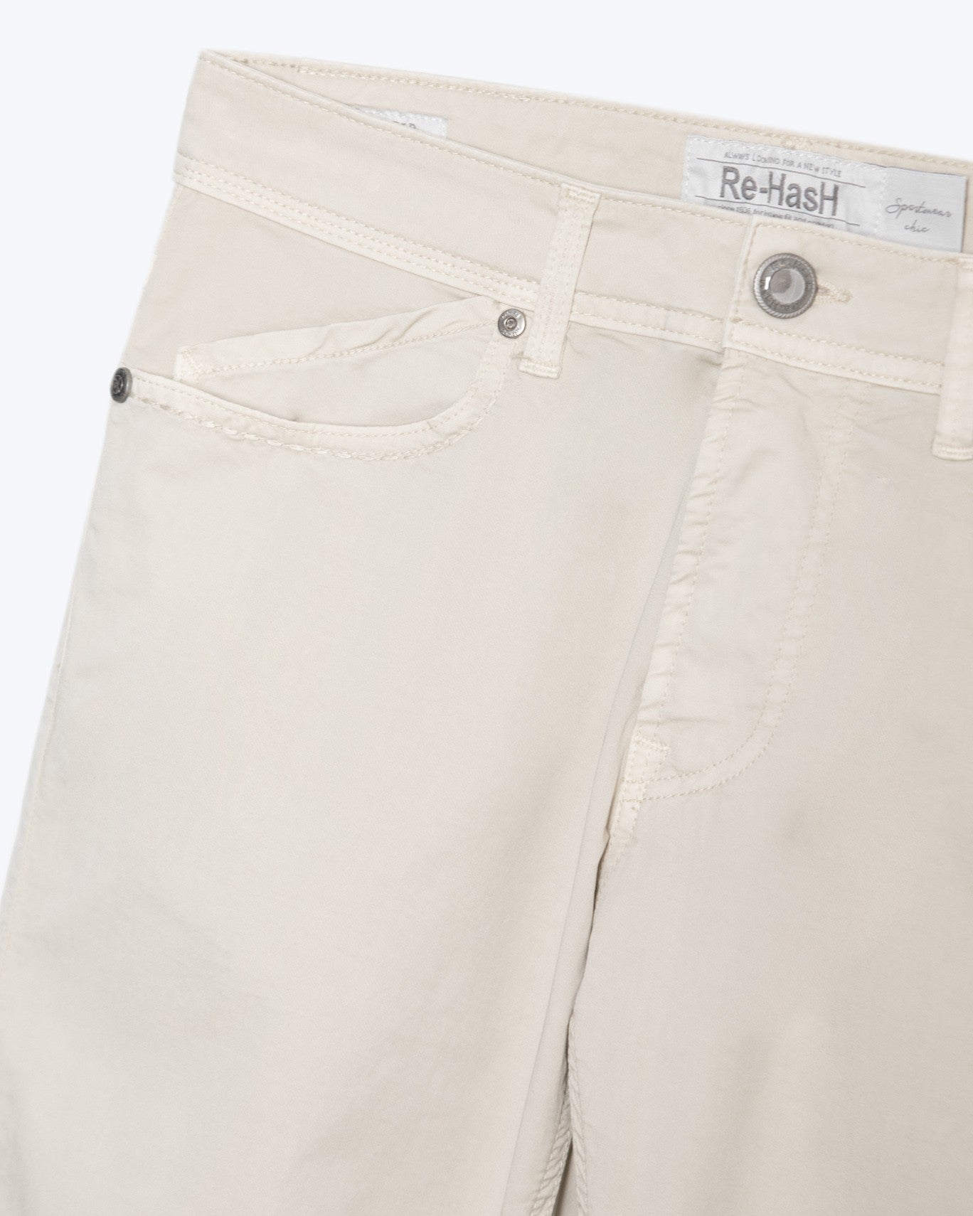 PANTALÓN 5 BOLSILLOS RE-HASH 0144/BEIGE OSC. / 38