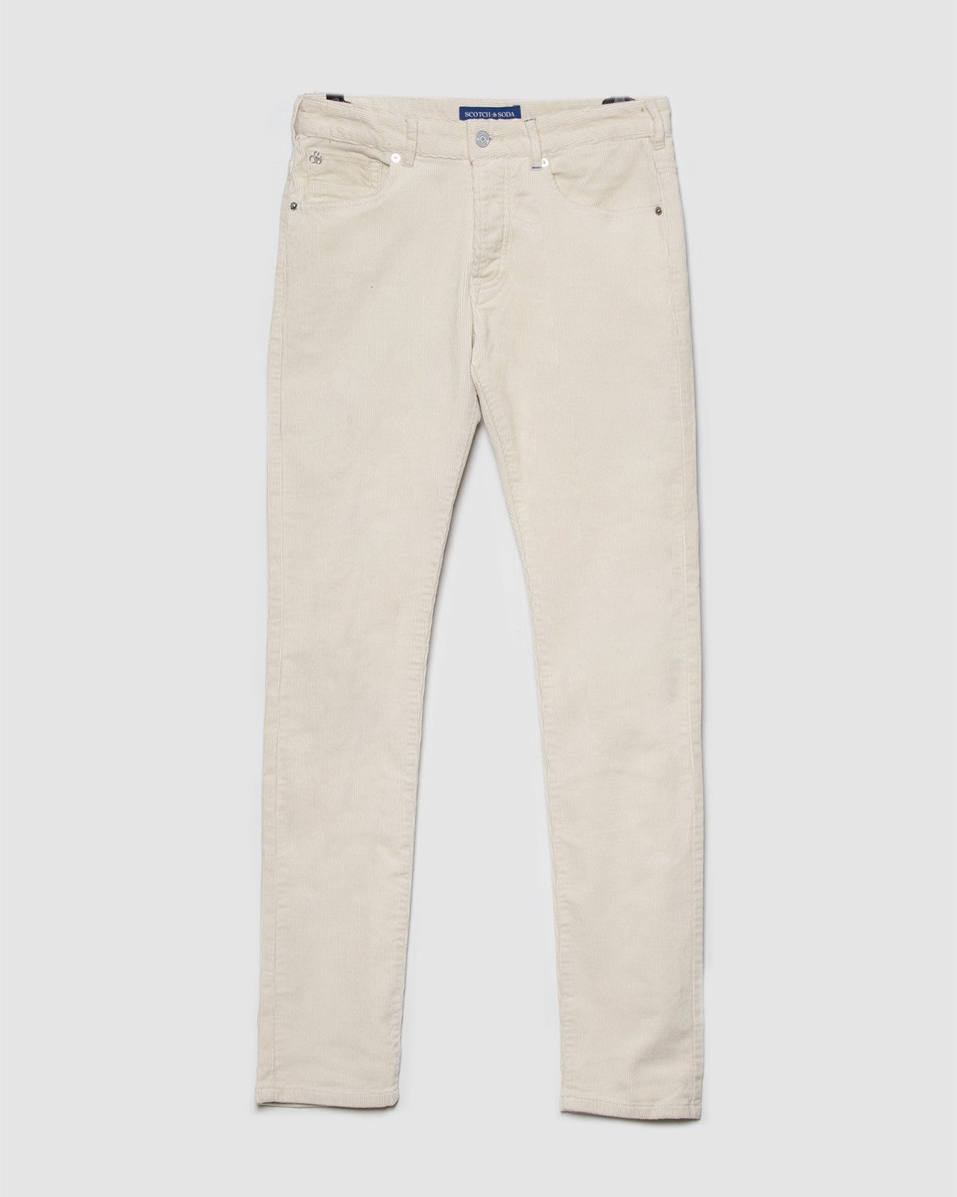 PANTALON 5 B.RALSTON CORDUR SCOTCH & SOD 0001/PANA BLANCO / 36