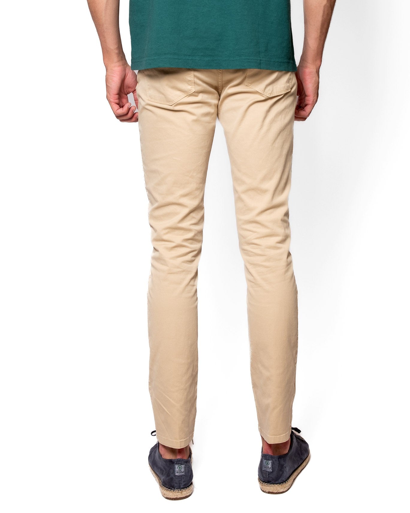 PANTALON 5 BOLSILLOS TWAY 00533/BEIGE OSCURO / 56