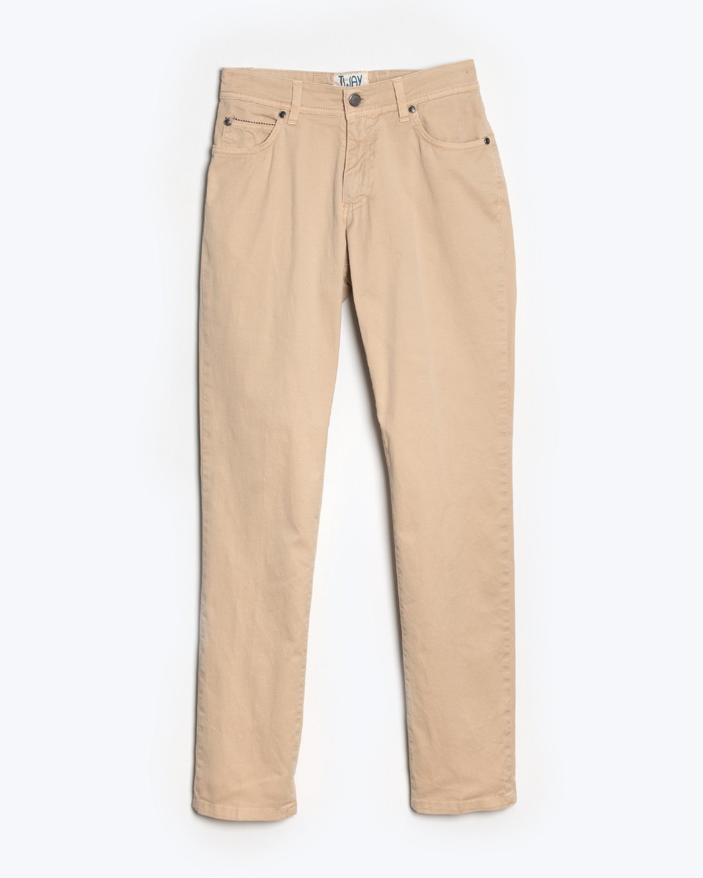 PANTALON 5 BOLSILLOS TWAY 00533/BEIGE OSCURO / 56