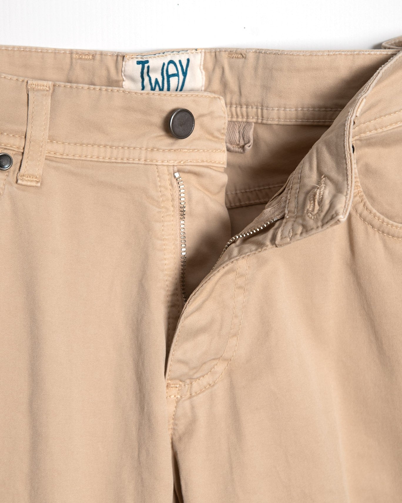 PANTALON 5 BOLSILLOS TWAY 00533/BEIGE OSCURO / 56