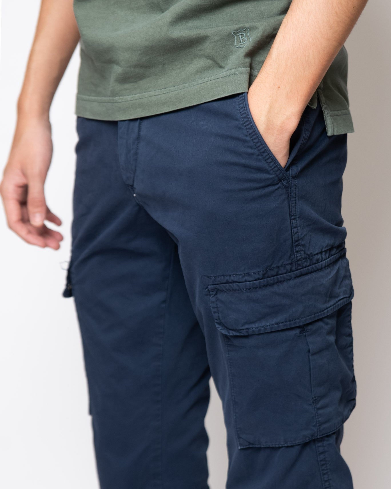 PANTALÓN CARGO 40WEFT W1715/AZUL / 54