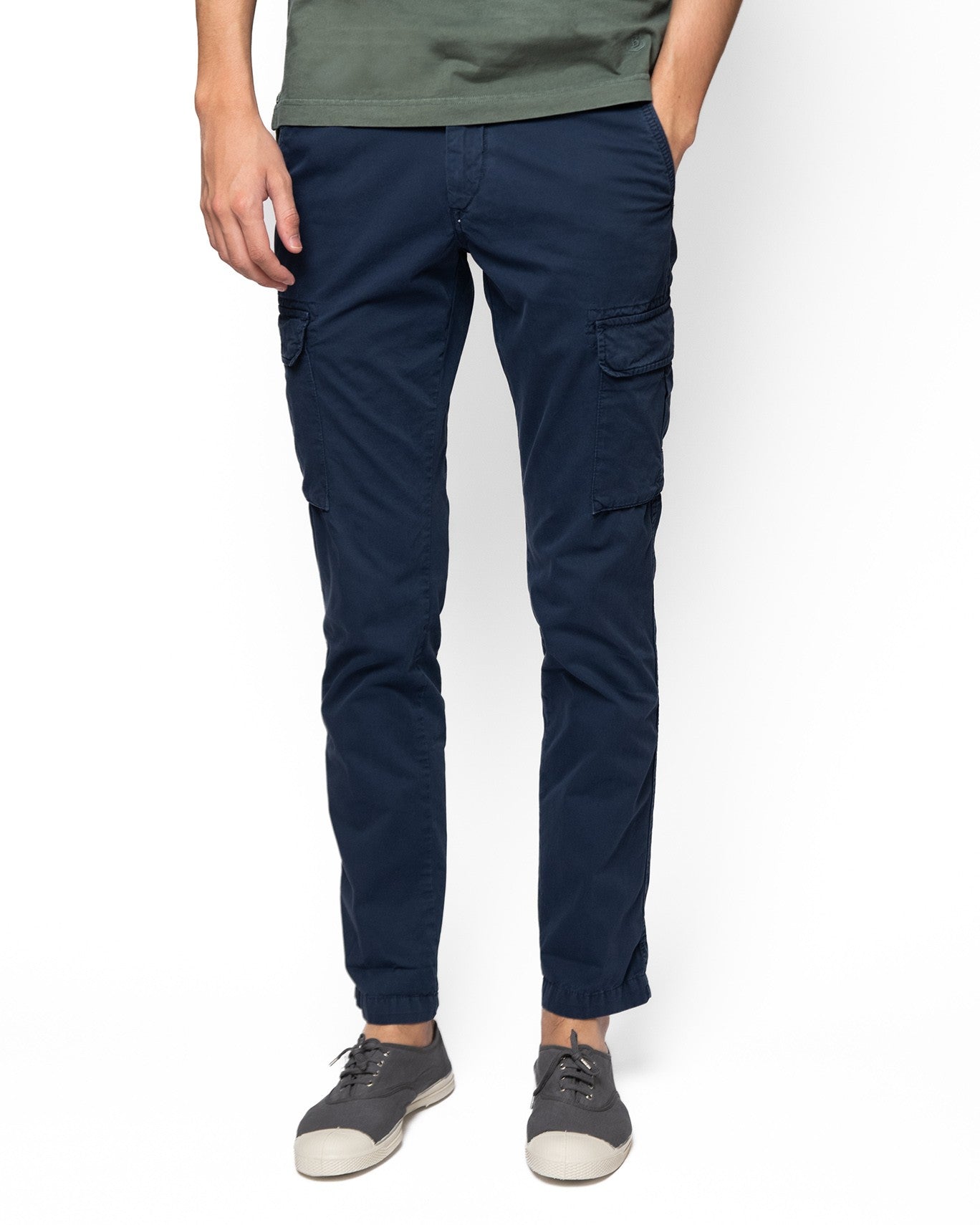 PANTALÓN CARGO 40WEFT W1715/AZUL / 54