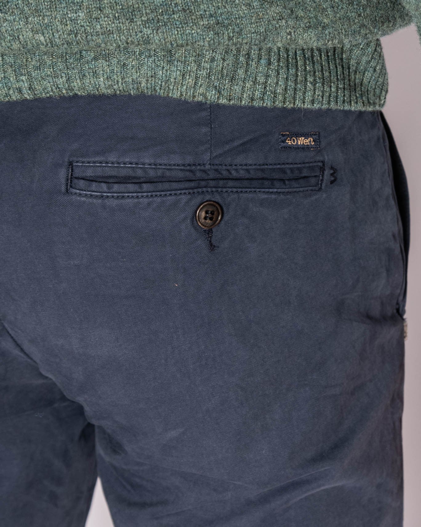 PANTALÓN CHINO 40WEFT W1738/AZUL / 58