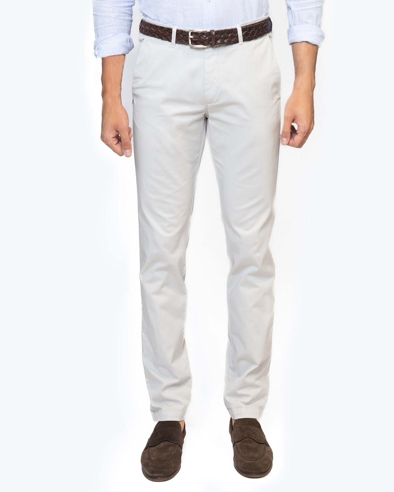 PANTALÓN CHINO 40WEFT W2496/GRIS CL. / 56