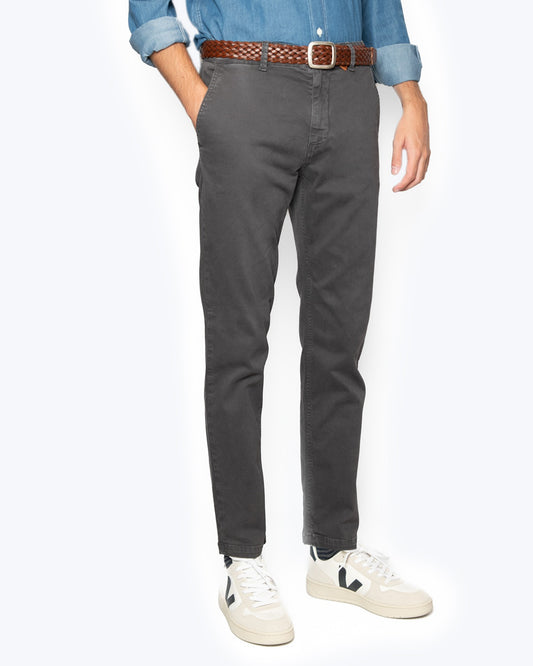 PANTALON CHINO   BOMBOOGIE 52/GRIS OSC. / 38