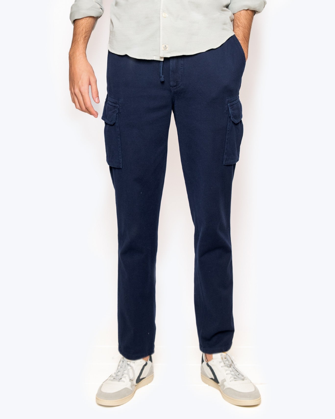 PANTALON CHINO CARGO CIRCOLO 697TO/AZUL / 54