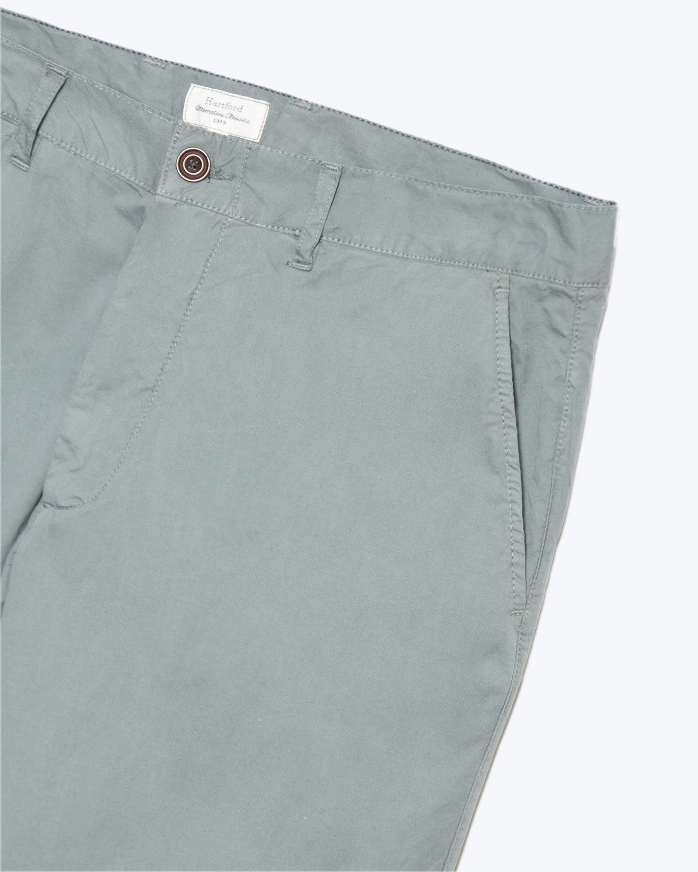 PANTALON CHINO HARTFORD 107/EUCALIPTO / 56