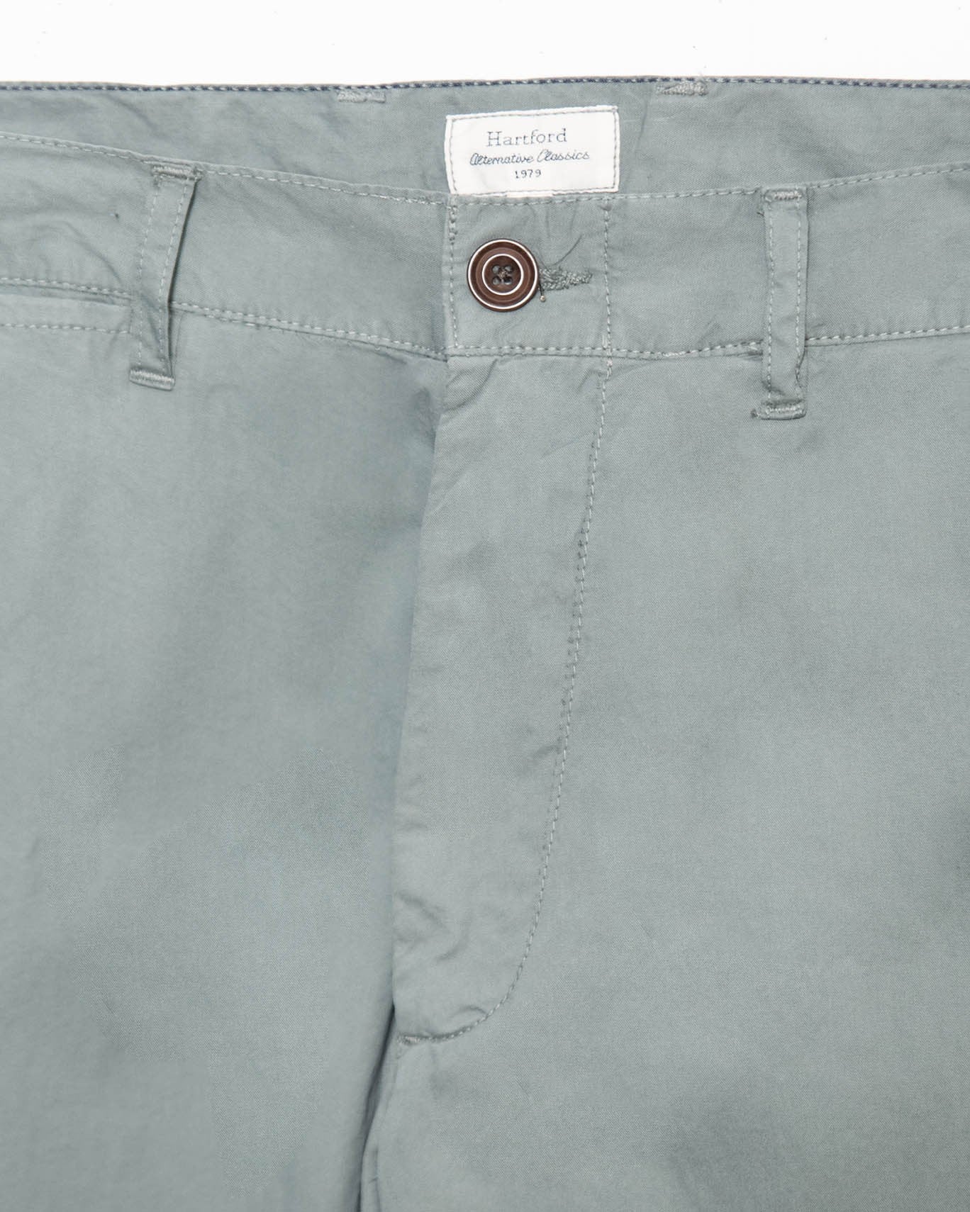 PANTALON CHINO HARTFORD 107/EUCALIPTO / 56