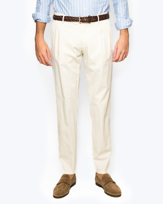 PANTALON CHINO L.B.M. 1911 4/BEIGE CLARO / 56