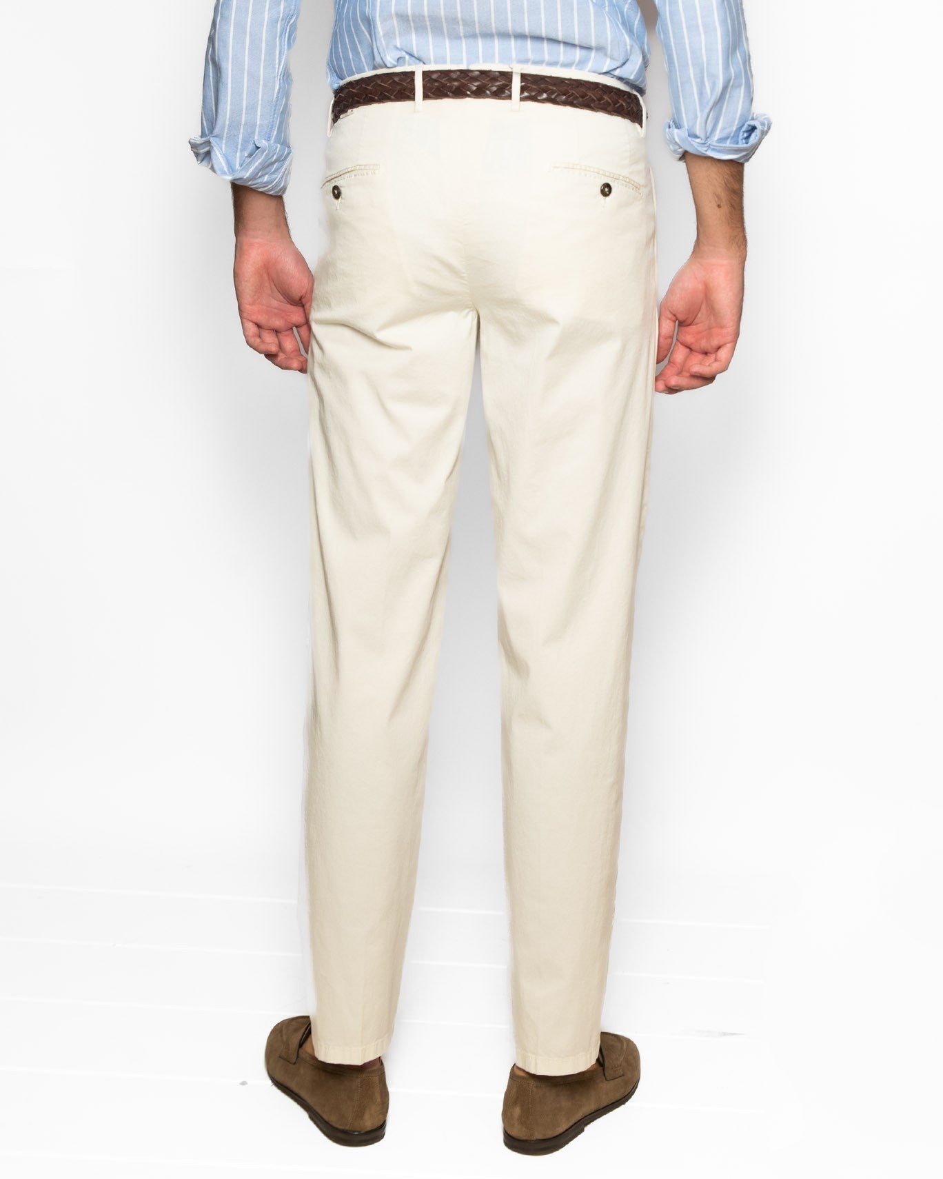 PANTALON CHINO L.B.M. 1911 4/BEIGE CLARO / 56