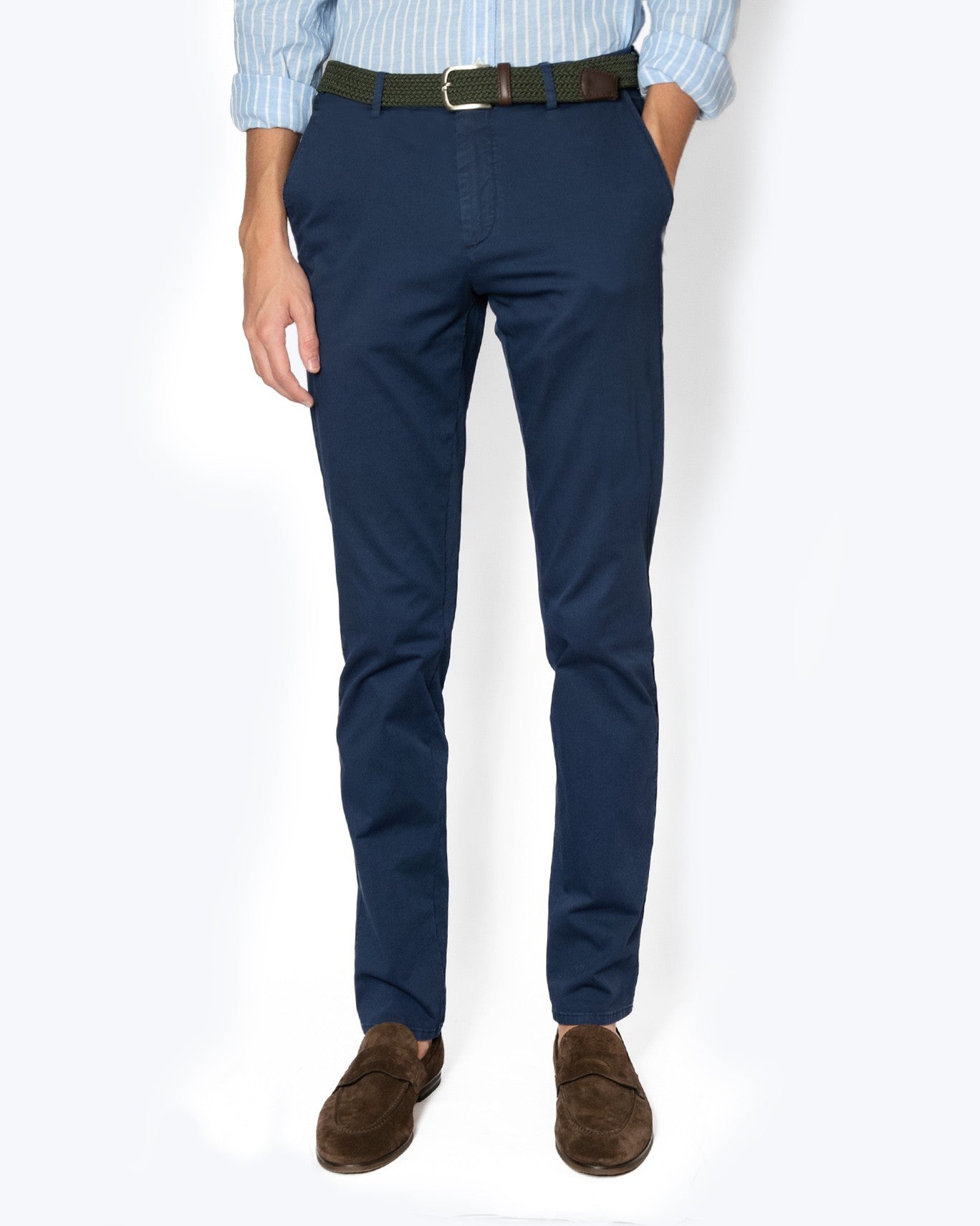 PANTALON CHINO   L.B.M. 1911 6/AZUL / 64