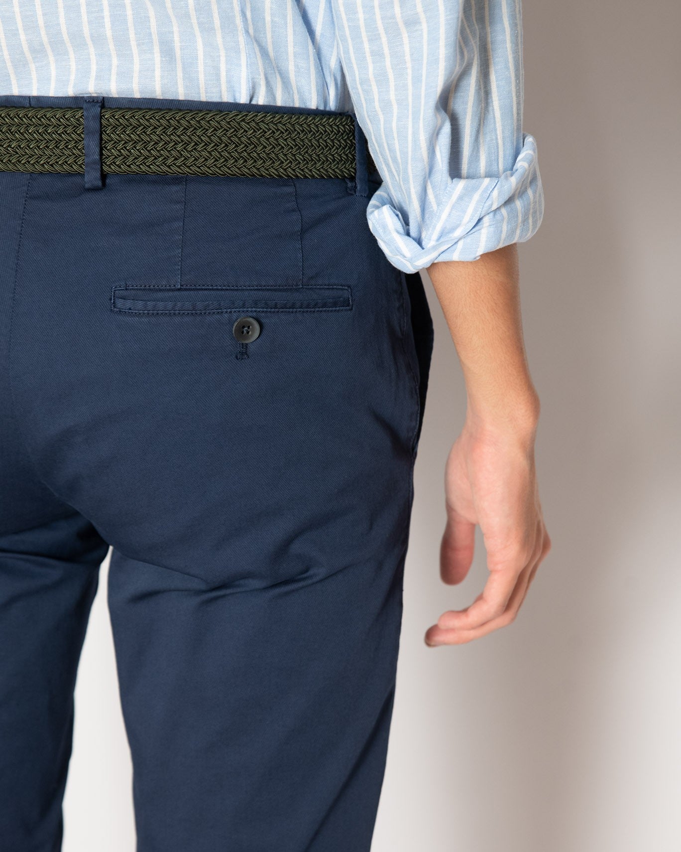 PANTALON CHINO   L.B.M. 1911 6/AZUL / 64