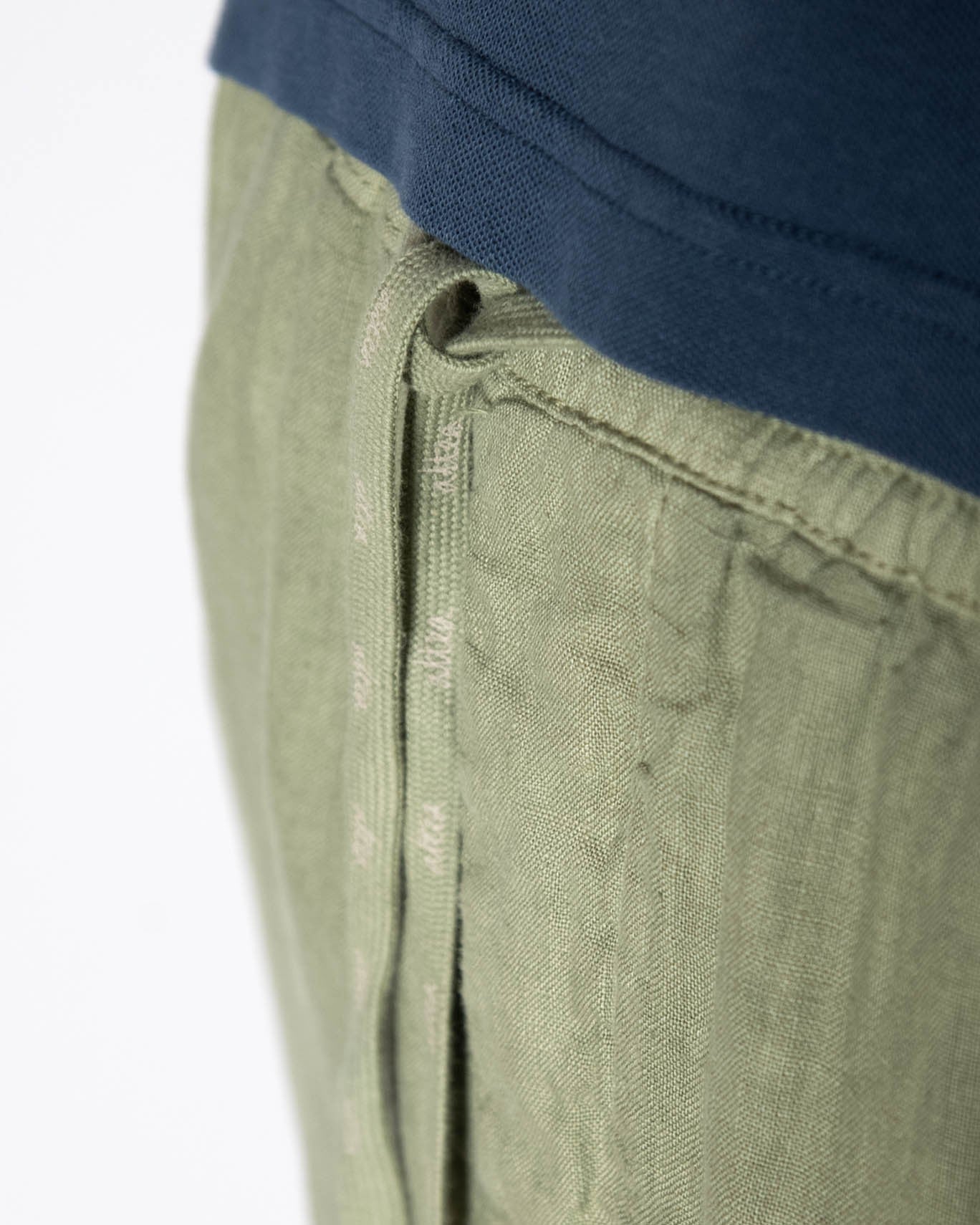 PANTALON CHINO LINO ALTEA 44/LINO VERDE / 4XL