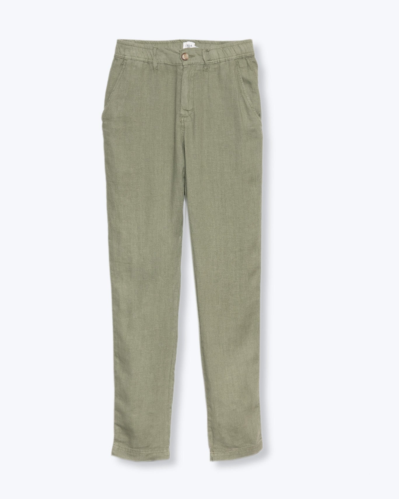 PANTALON CHINO LINO CALA 1789 HWW97/LINO VERDE / XXL