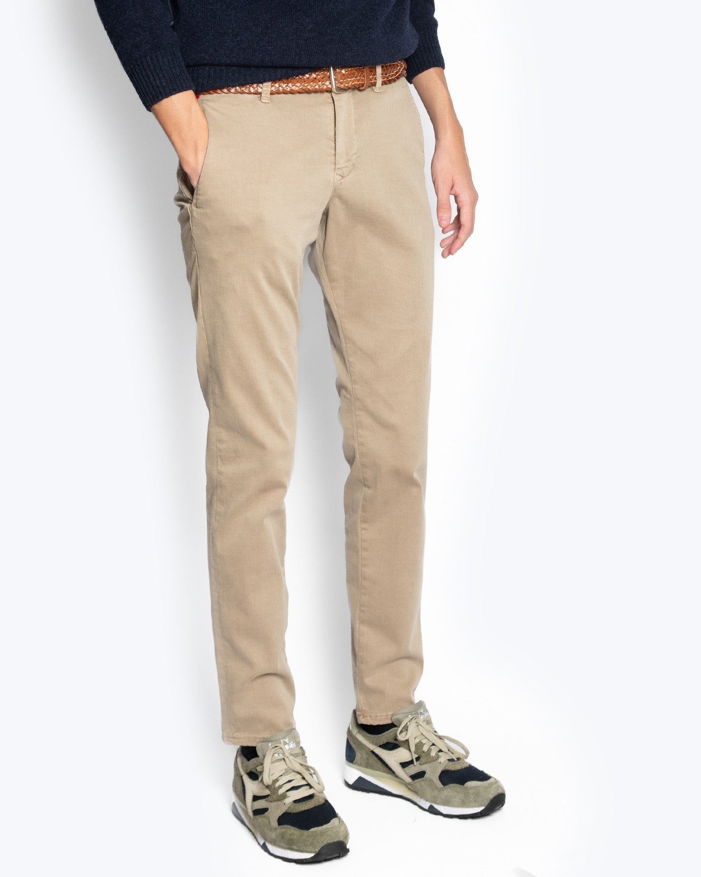 PANTALÓN CHINO MAC JEANS 267W/BEIGE / 38