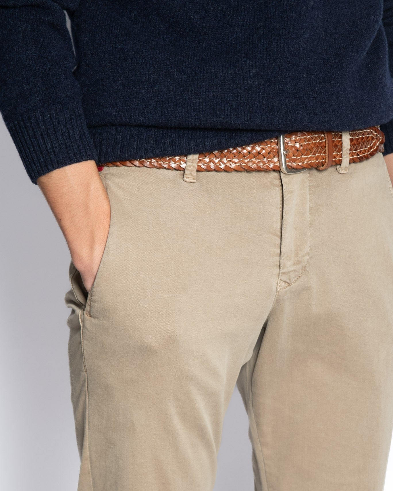 PANTALÓN CHINO MAC JEANS 267W/BEIGE / 38