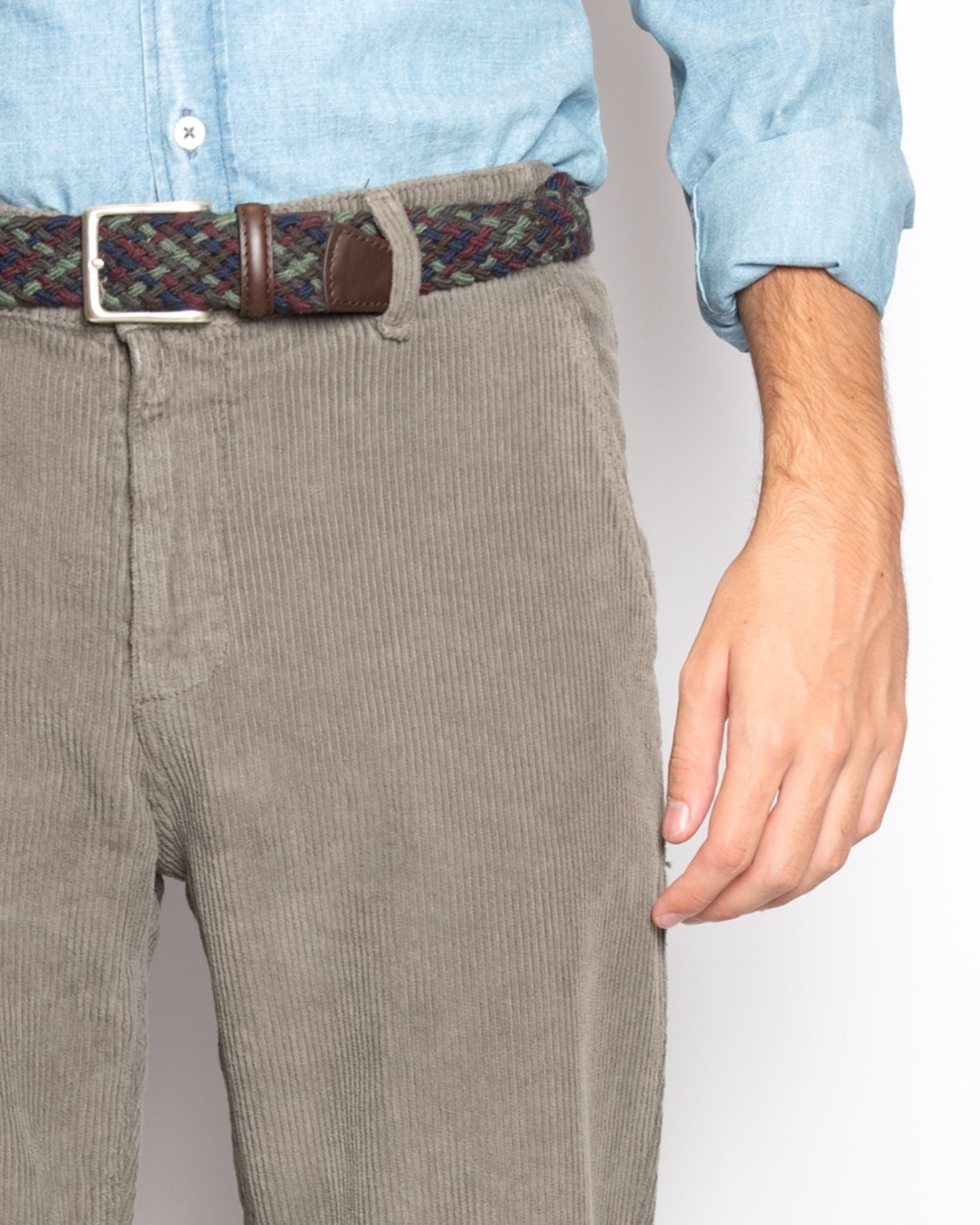 PANTALON CHINO PANA   BOMBOOGIE 871/PANA GRIS / 38