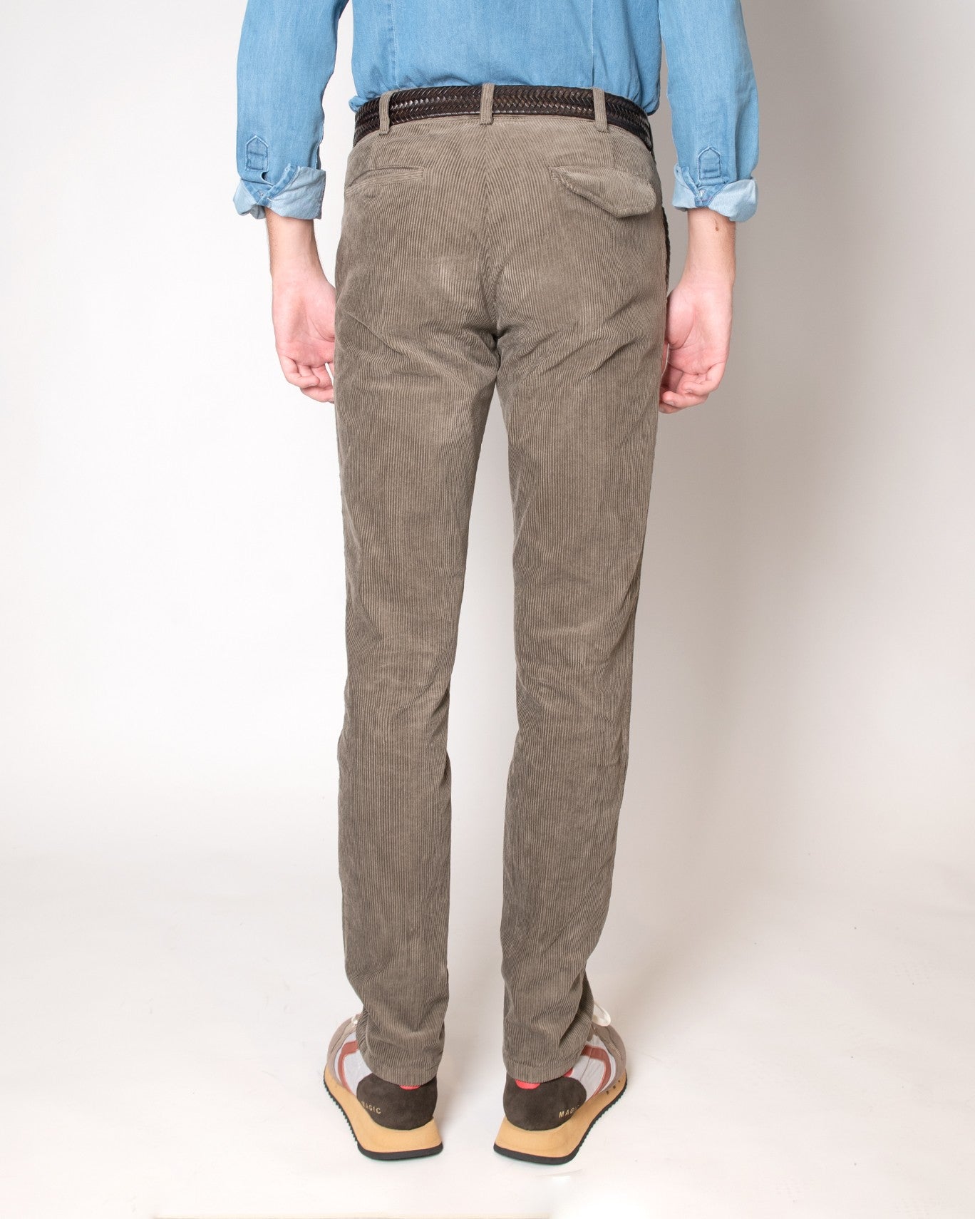 PANTALON CHINO PANA BREUER 04/PANA VERDE PARDO / 38