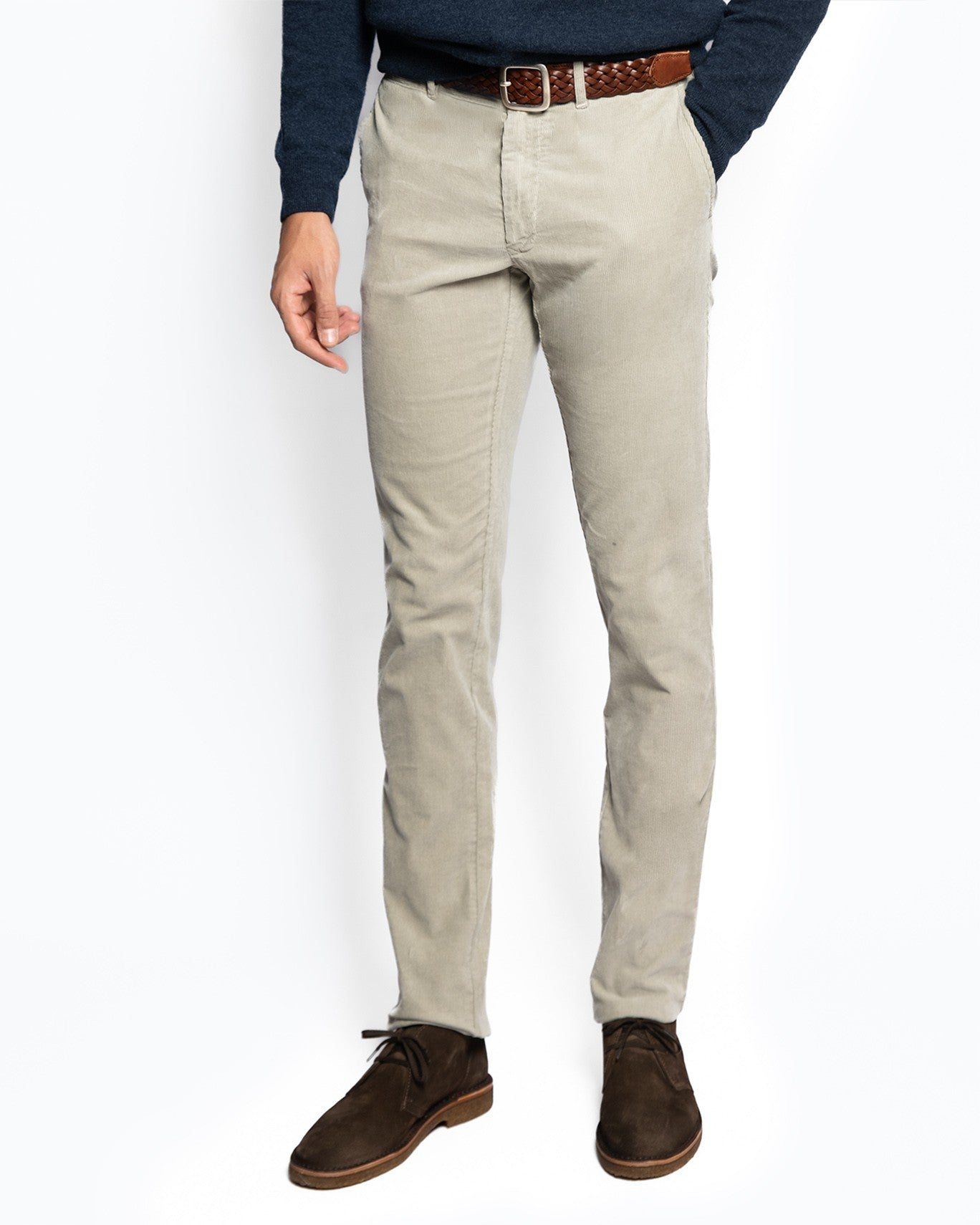 PANTALON CHINO PANA BREUER 09/PANA VERDE CL. / 38