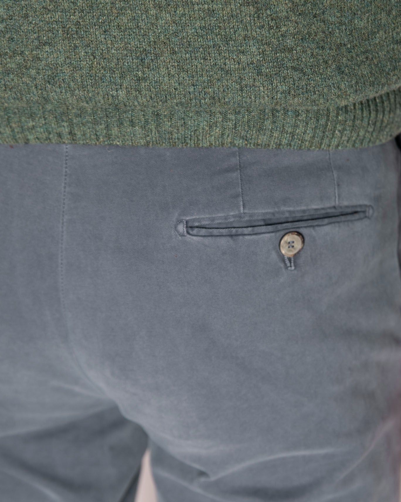 PANTALÓN CHINO SANTANIELLO 73/AZUL MEDIO / 56