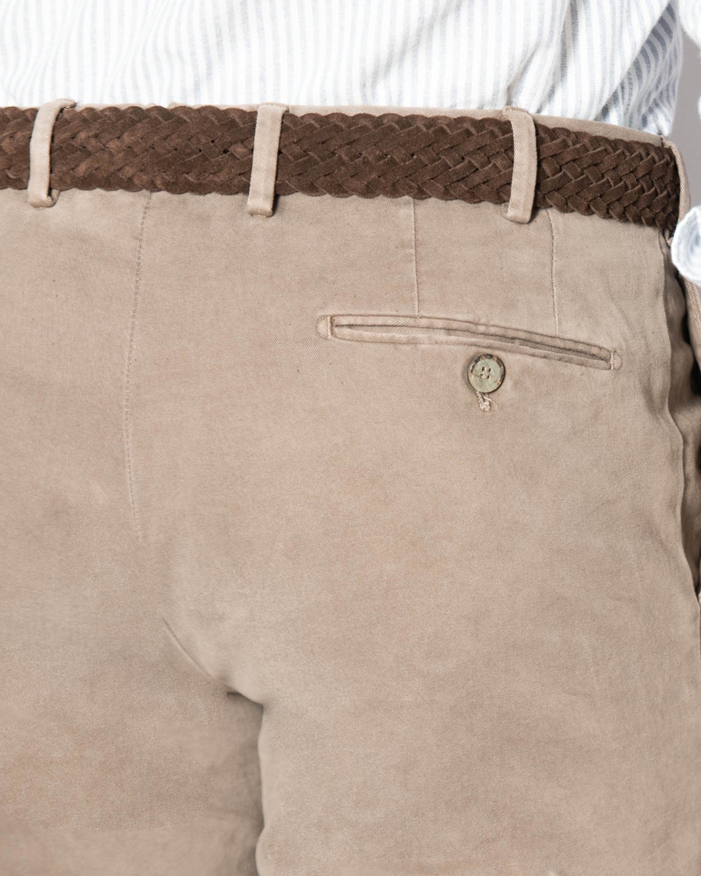 PANTALÓN CHINO SANTANIELLO 95/TOPO / 54