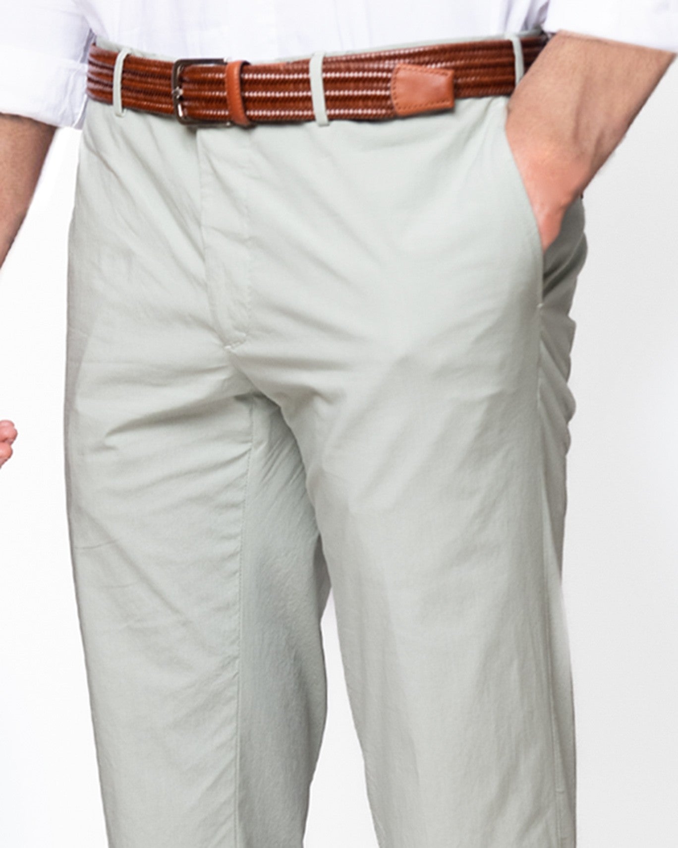 PANTALÓN CHINO SANTANIELLO 38/VERDE CL. / 58