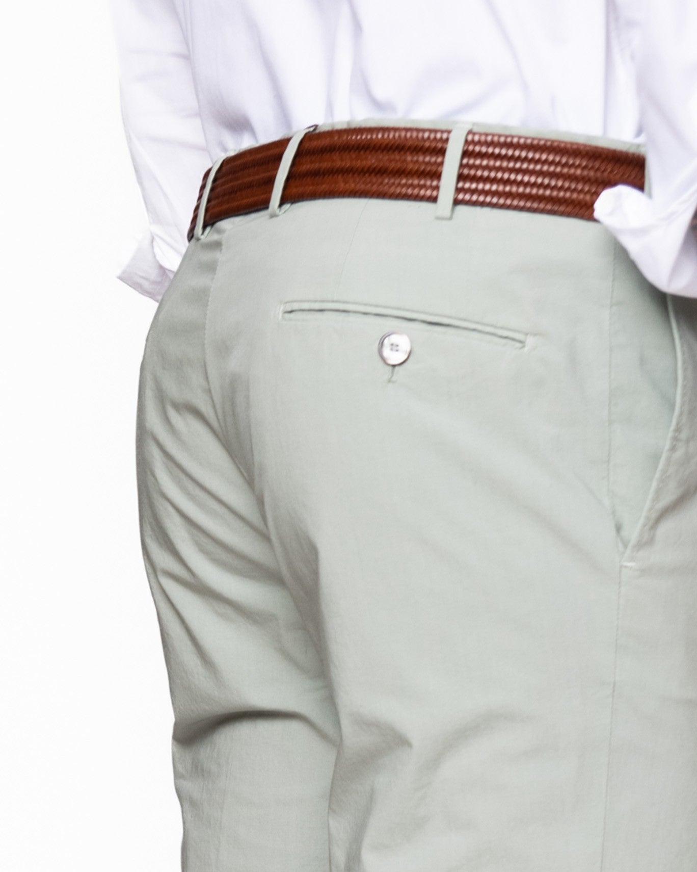 PANTALÓN CHINO SANTANIELLO 38/VERDE CL. / 58